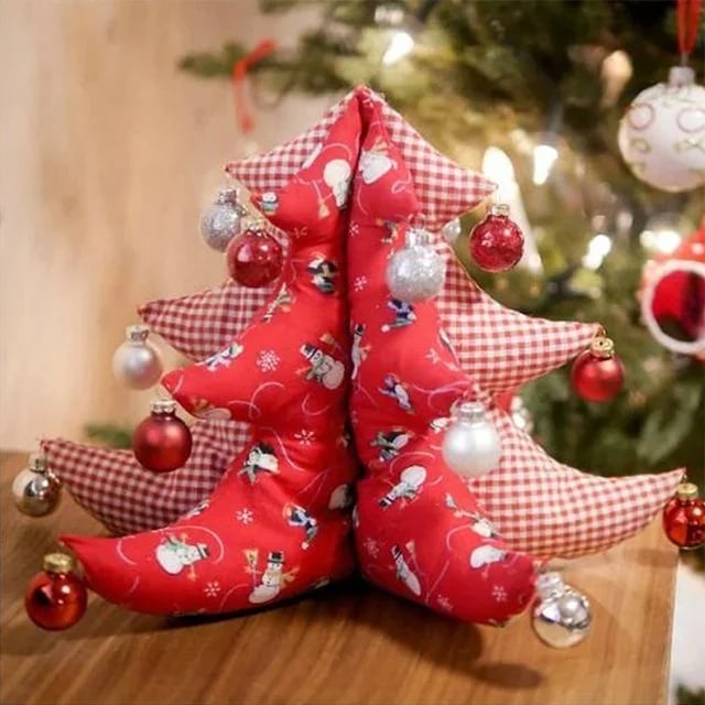 Fabric Christmas Tree Sewing Template