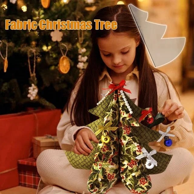 Fabric Christmas Tree Sewing Template