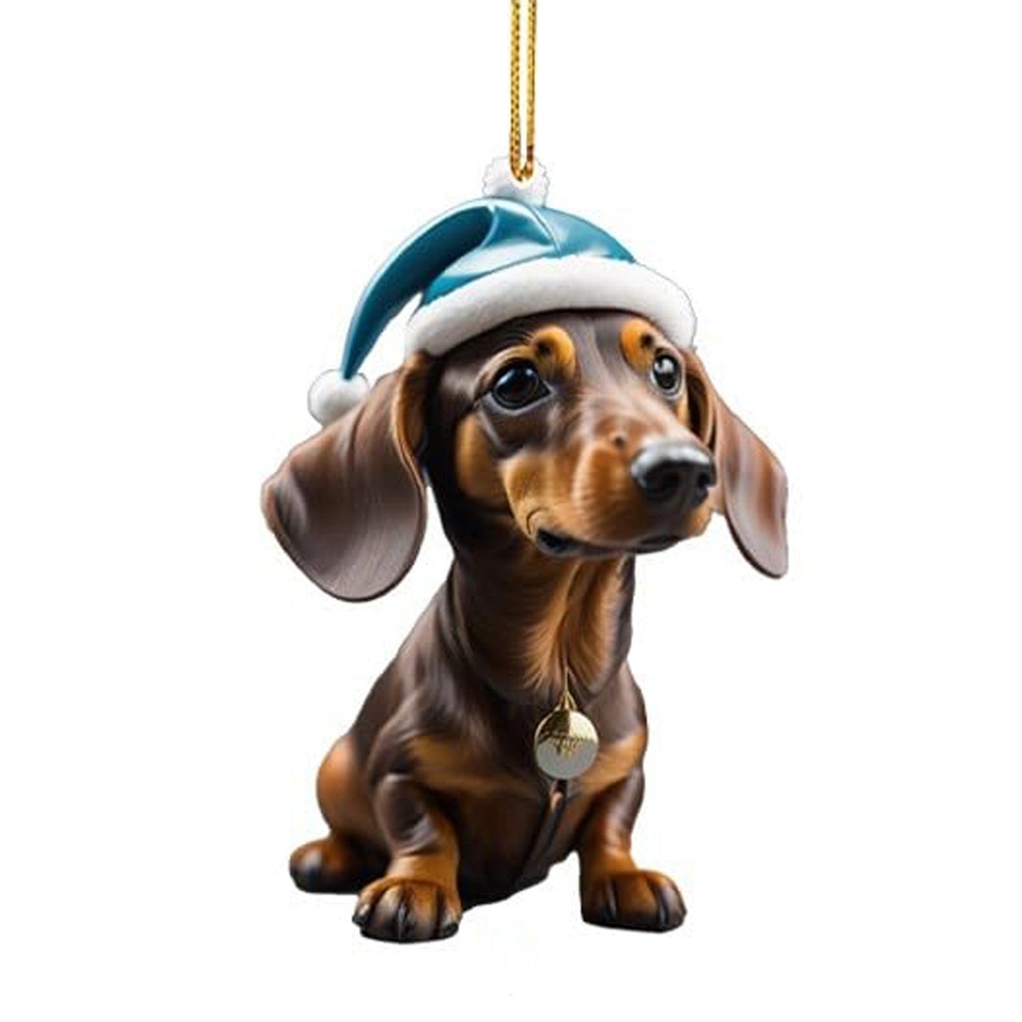 Cute dog ornaments(2D Flat)