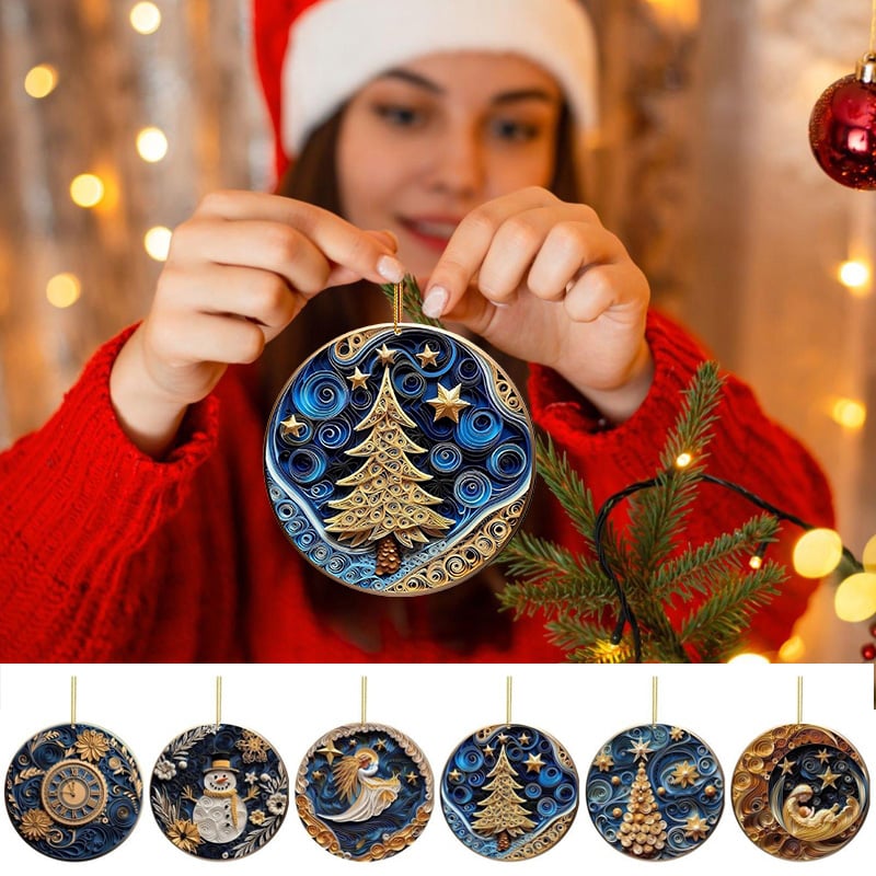 🎄2024 Handmade Ornaments With Good Wishes🎅