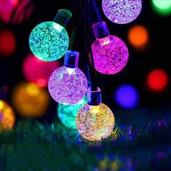 🎄Waterproof Solar Powered LED Outdoor String Lights