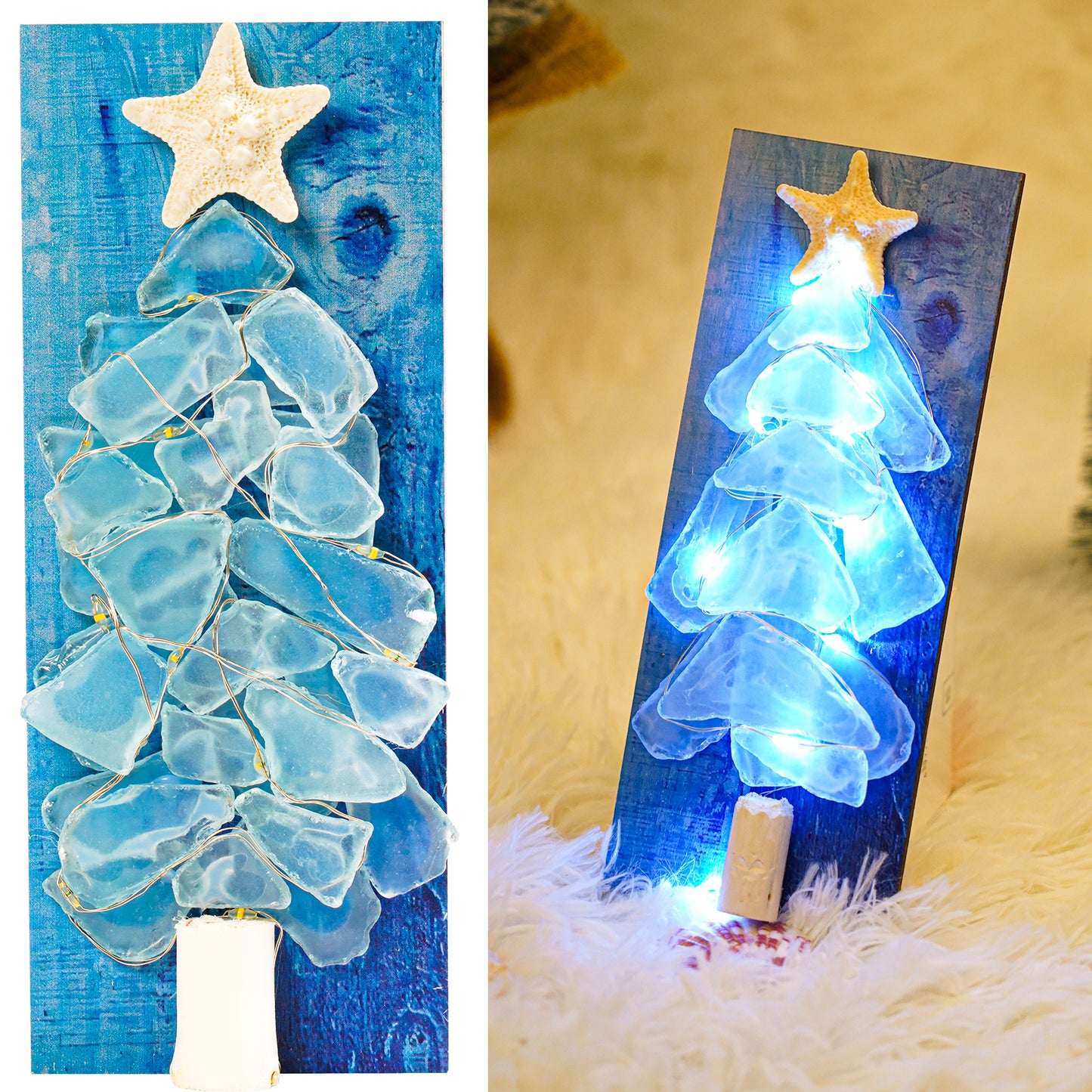 🎅Christmas Sale 49% OFF - DIY Sea Glass Christmas Tree🌲