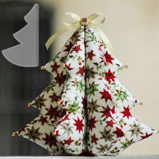 Fabric Christmas Tree Sewing Template