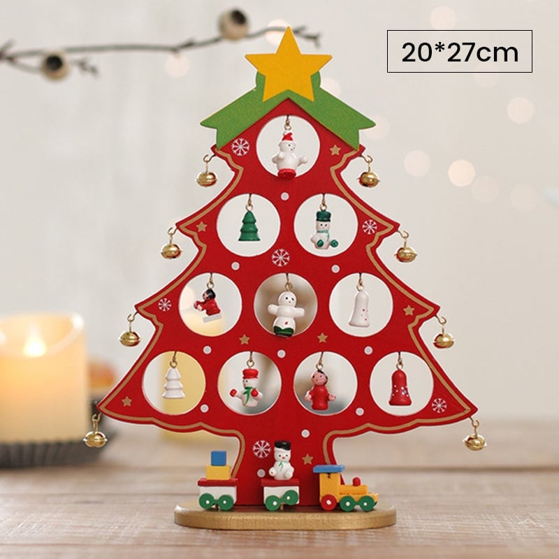 🎅DIY Wooden Mini Christmas Tree Set