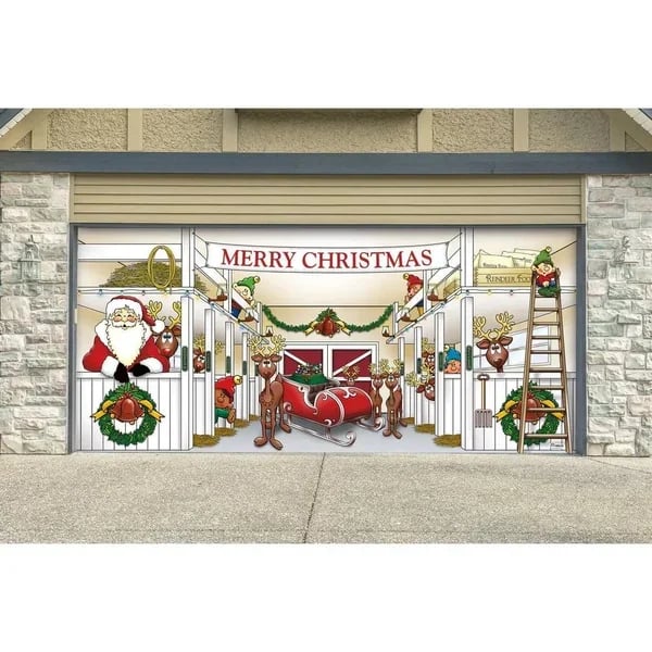 🎄 Christmas 2024 Garage Door Decoration