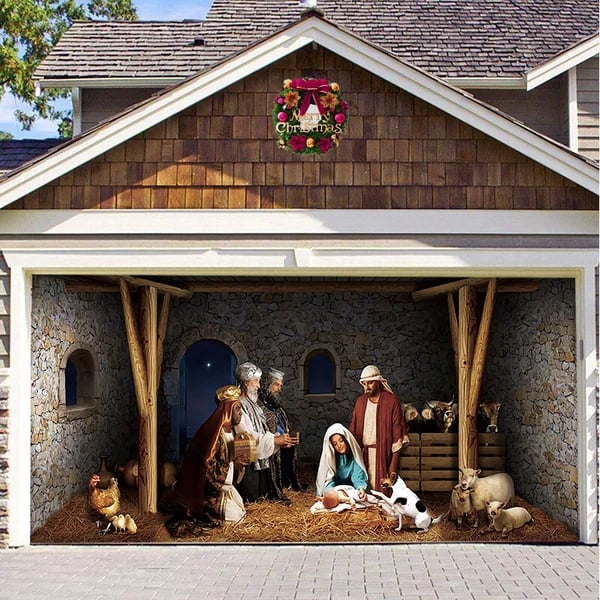 🎄 Christmas 2024 Garage Door Decoration