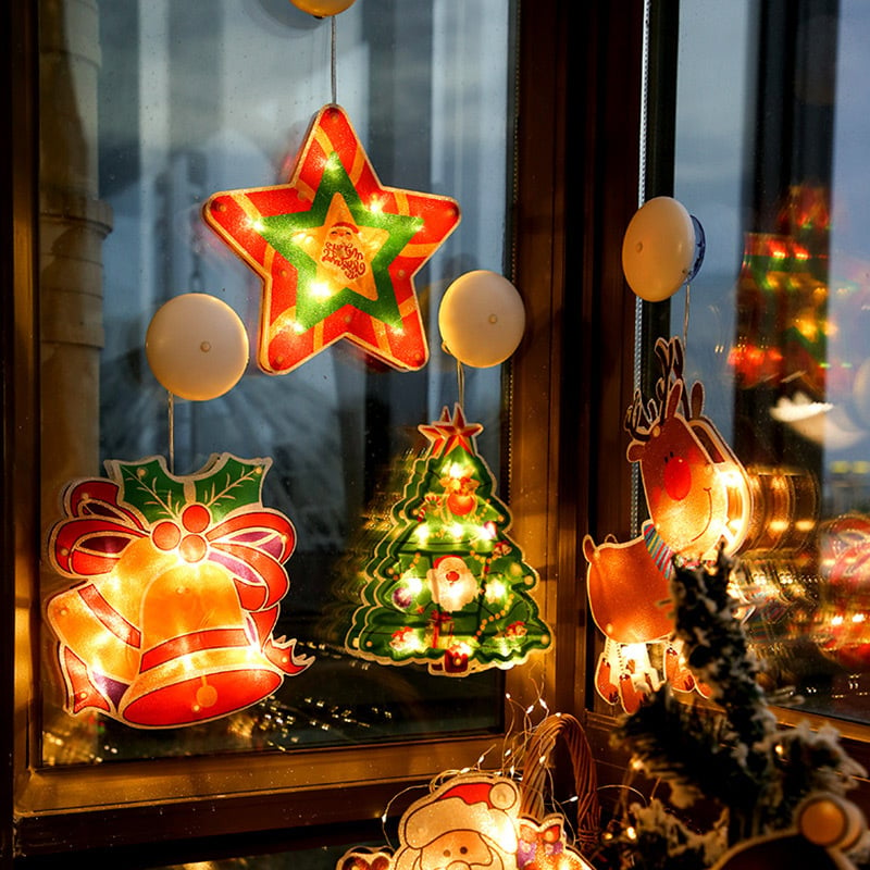 🎄Christmas Window Hanging Lights