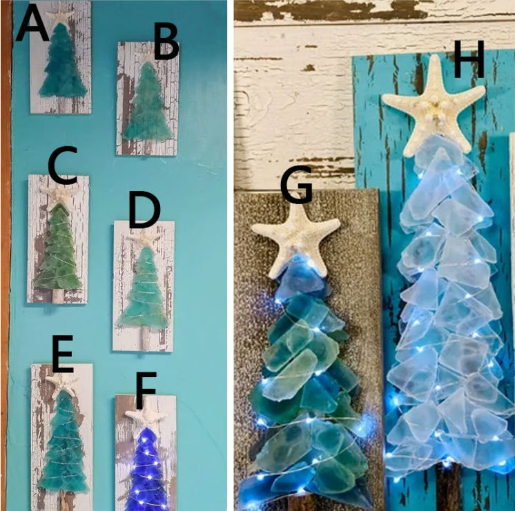 🎅Christmas Sale 49% OFF - DIY Sea Glass Christmas Tree🌲