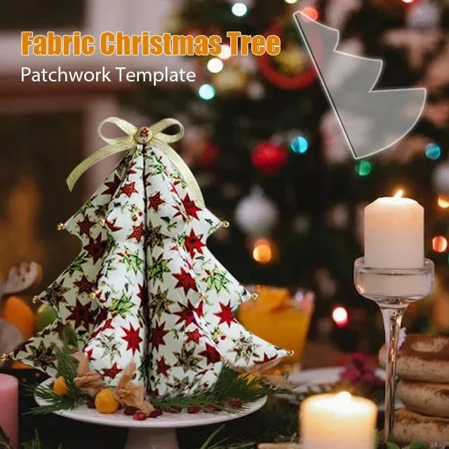 Fabric Christmas Tree Sewing Template