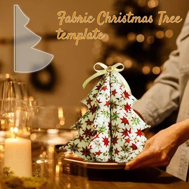 Fabric Christmas Tree Sewing Template