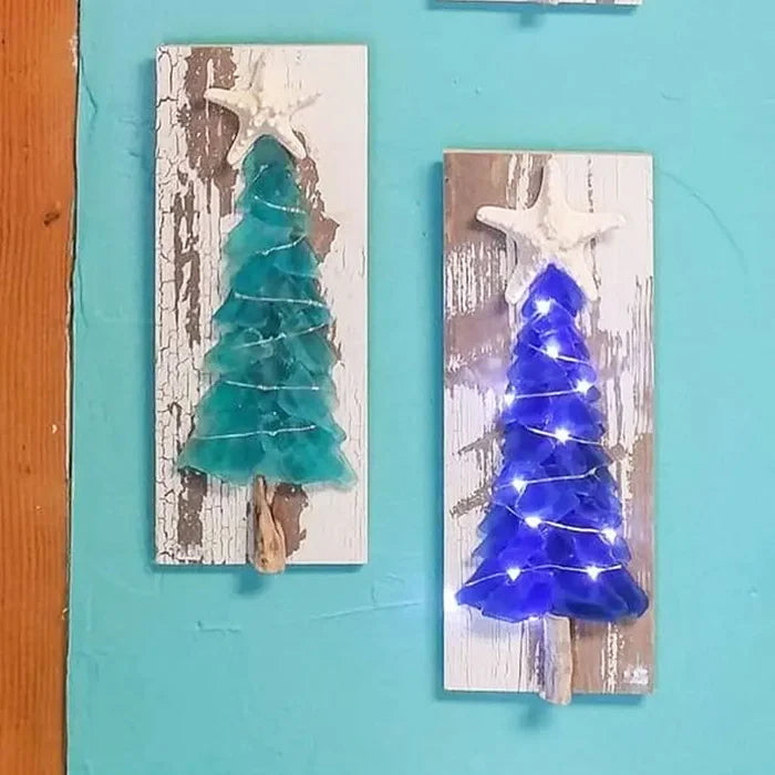 🎅Christmas Sale 49% OFF - DIY Sea Glass Christmas Tree🌲