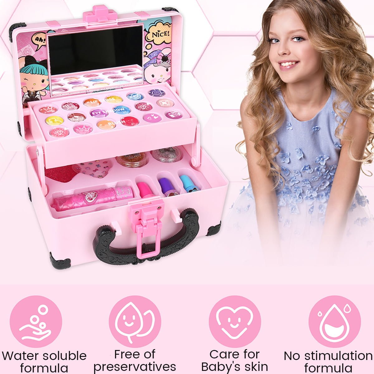 🔥Kids Washable Makeup Beauty Kit