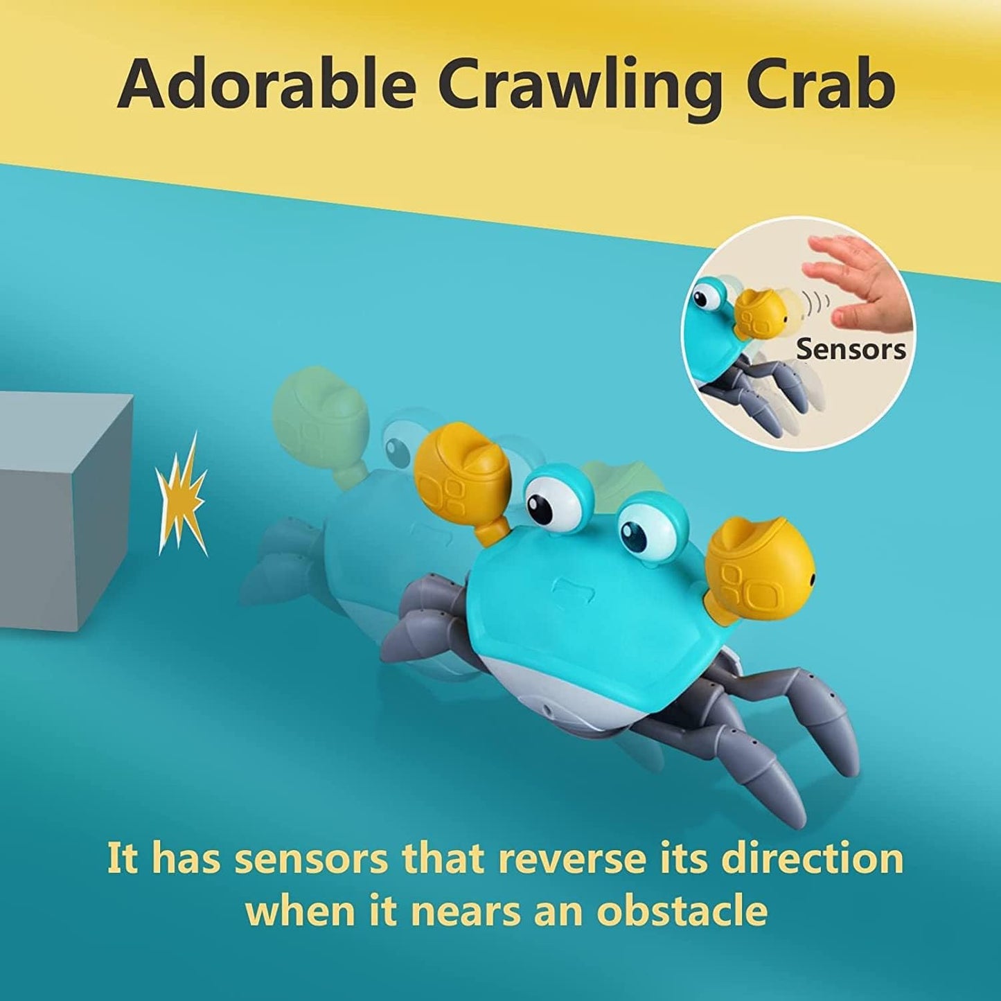 Control future Crawling Crab Baby Toy