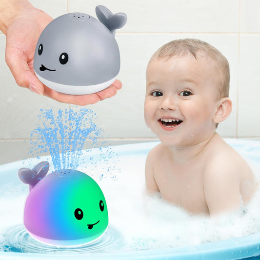 Baby Whale Spray water Bath Toy Rechargeable