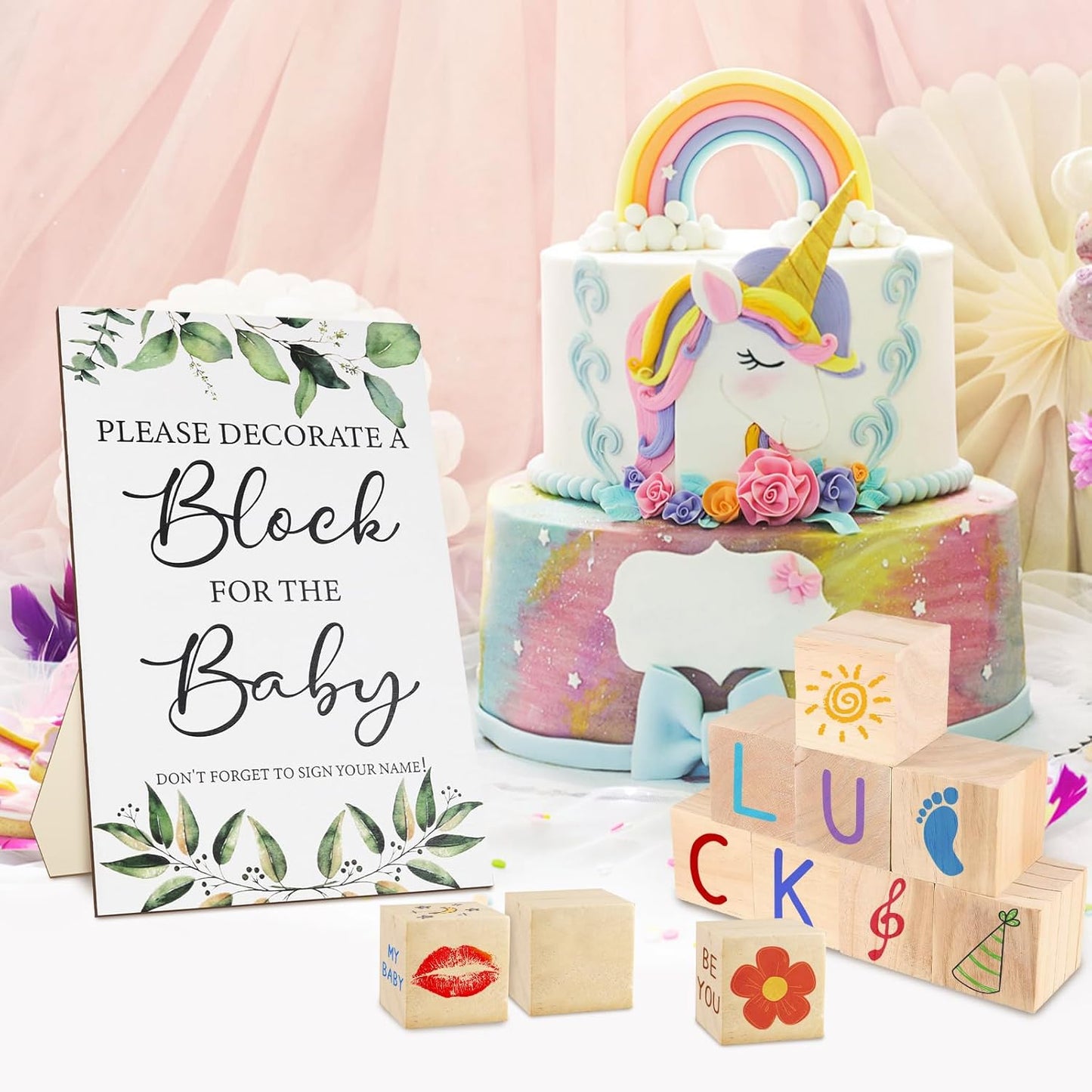 Baby Shower Game Sign Kit