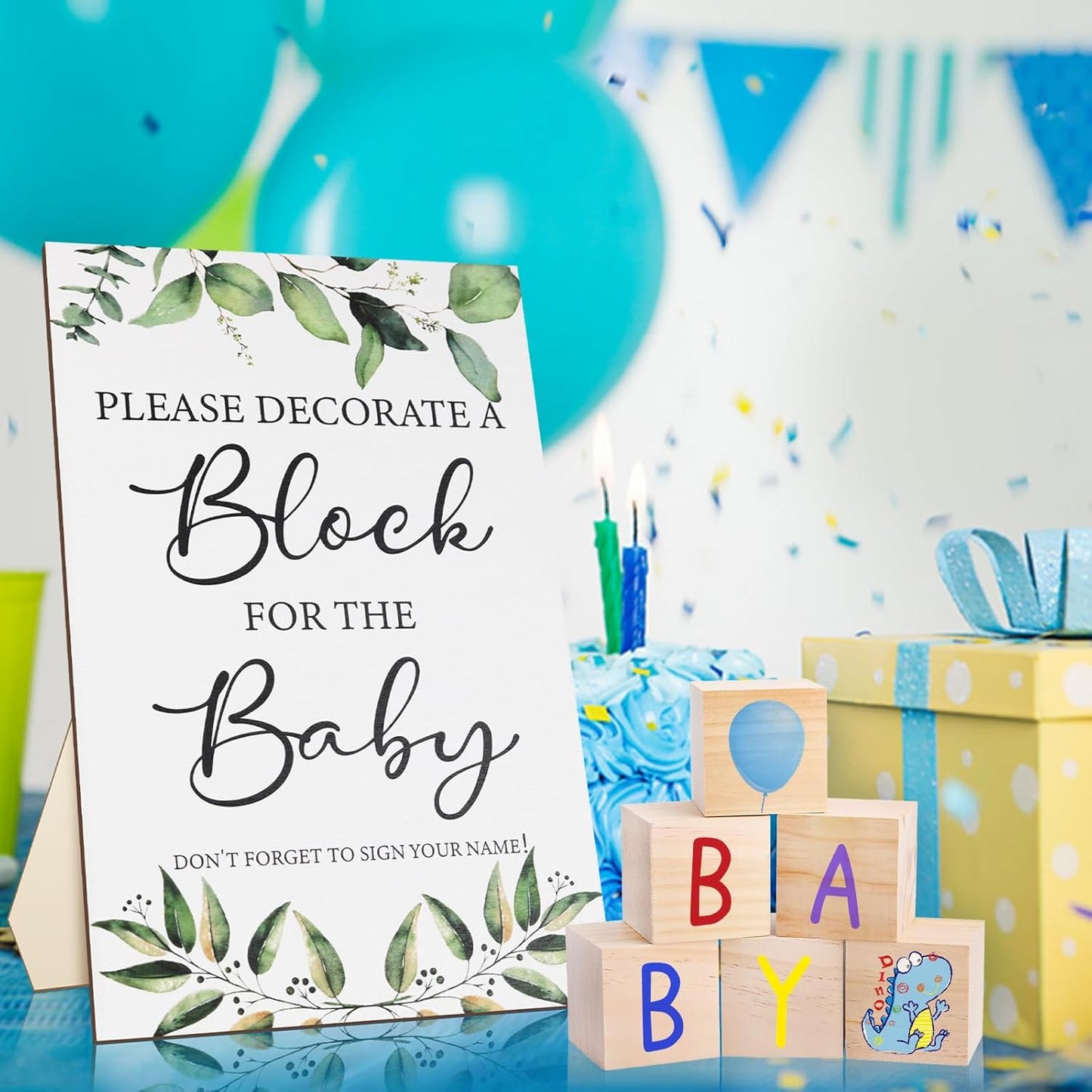 Baby Shower Game Sign Kit