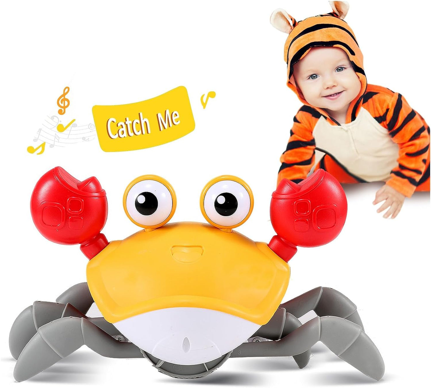 Control future Crawling Crab Baby Toy