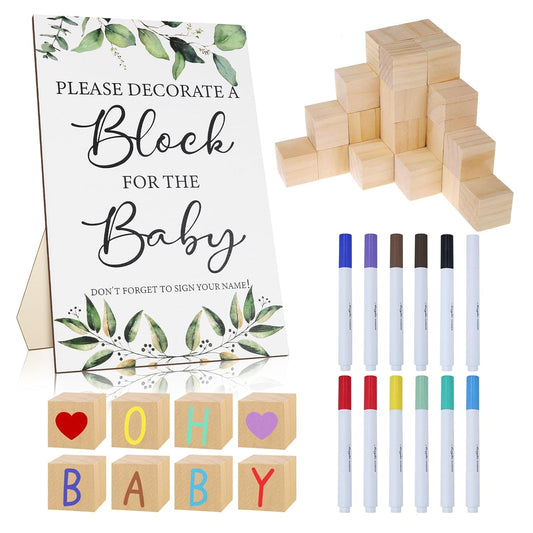 Baby Shower Game Sign Kit