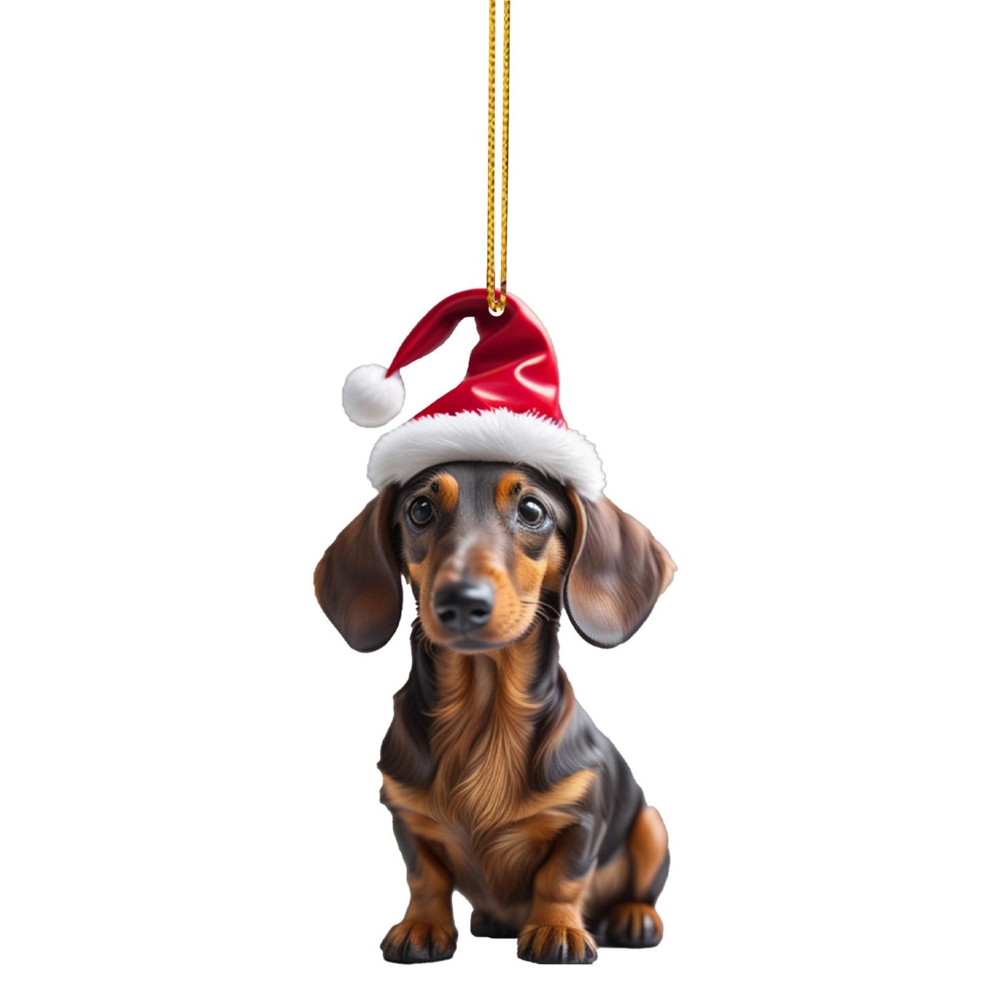 Cute dog ornaments(2D Flat)