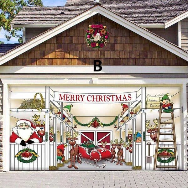 🎄 Christmas 2024 Garage Door Decoration