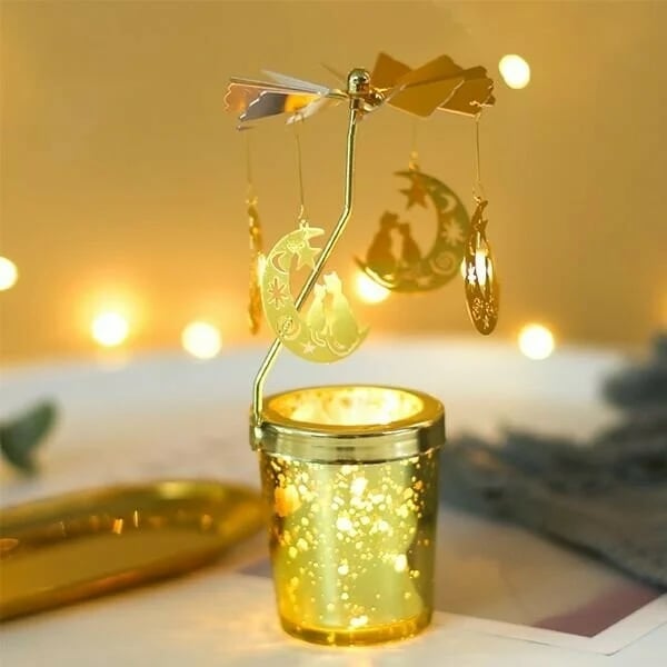 Christmas Rotary Scented Candle Holder