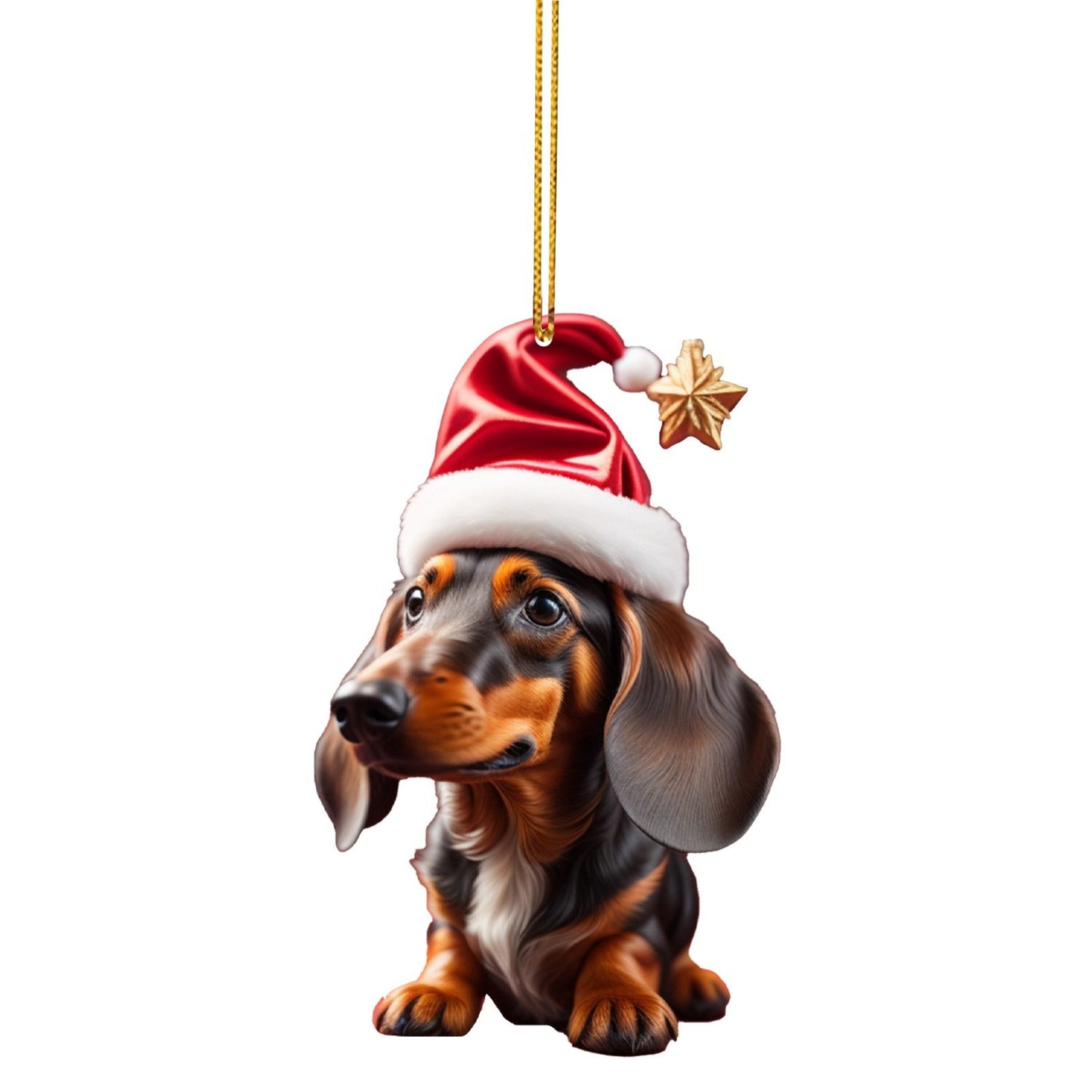 Cute dog ornaments(2D Flat)