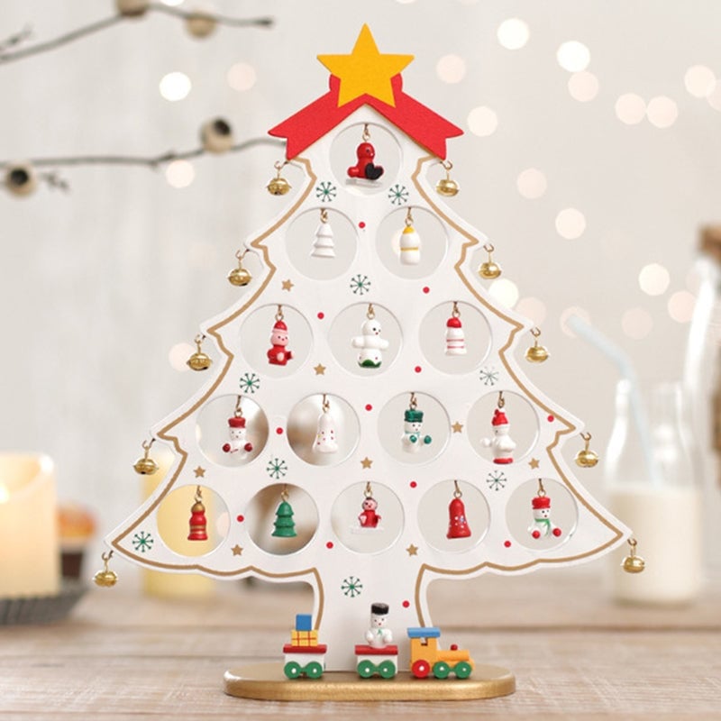 🎅DIY Wooden Mini Christmas Tree Set