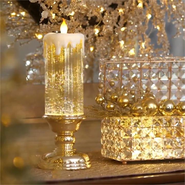 🎄 LED Candles  With Pedestal