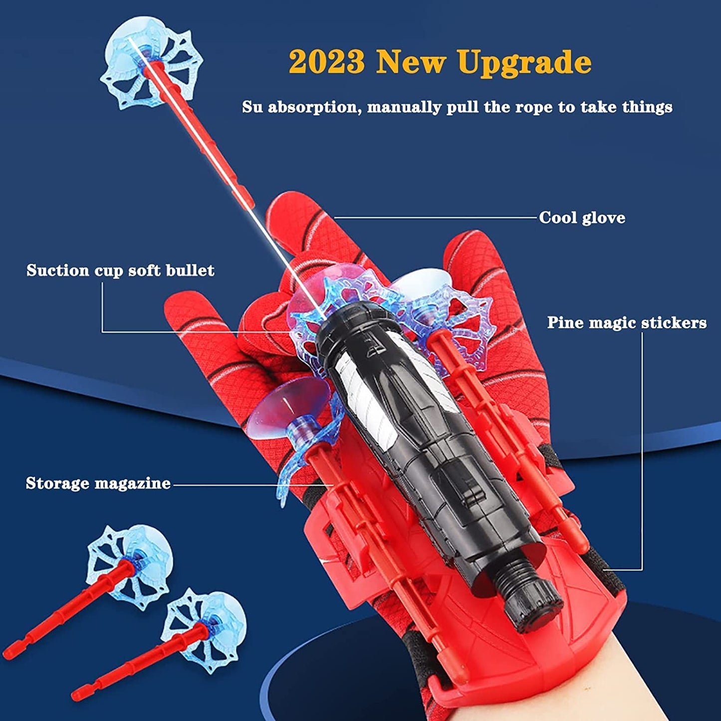 🔥Fulfill A Hero's Dream 🔥 Spider Web Launcher Toy