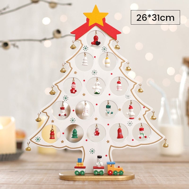 🎅DIY Wooden Mini Christmas Tree Set