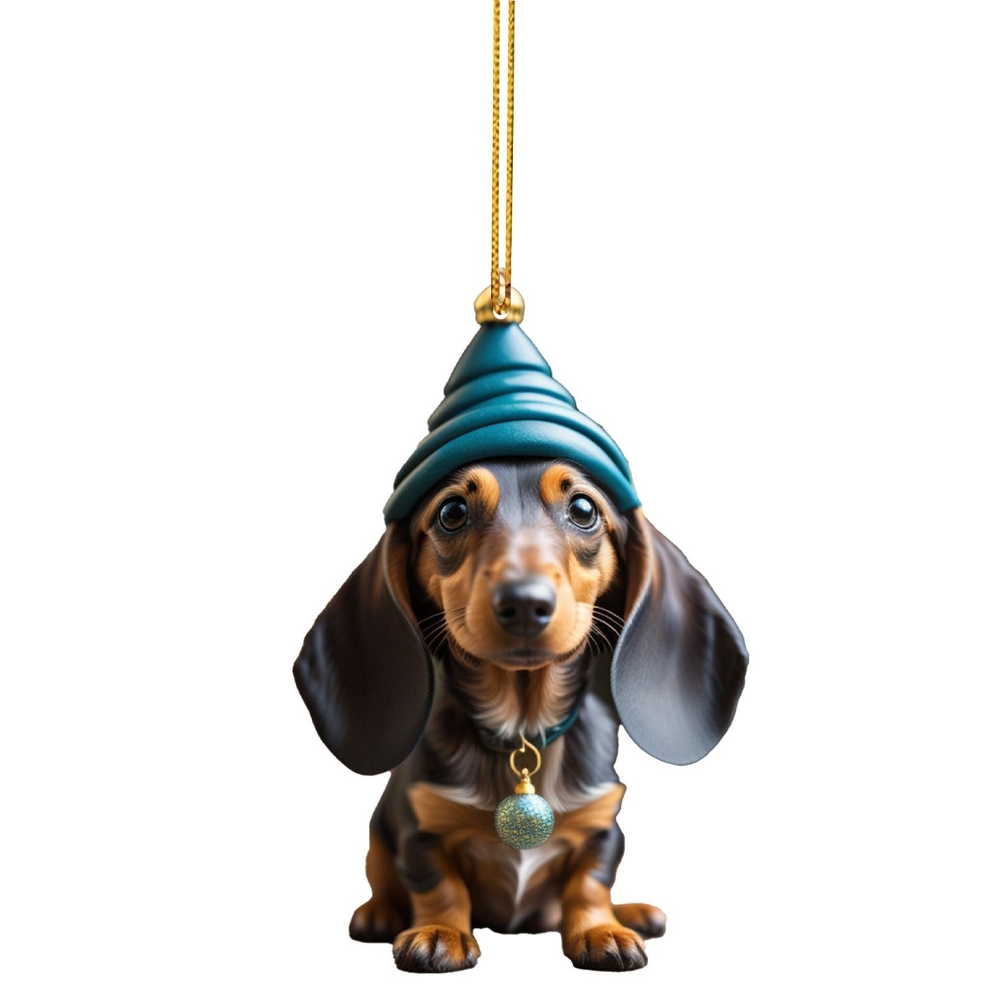 Cute dog ornaments(2D Flat)