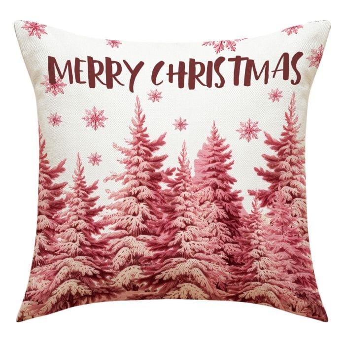 Pink Christmas Pillow Covers-New Christmas Home Products