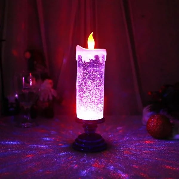 🎄 LED Candles  With Pedestal