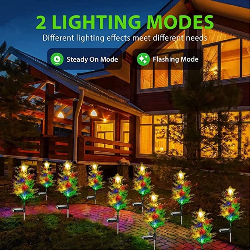 [🏆Fully Upgraded🏆]Solar Cypress Tree Light🌟