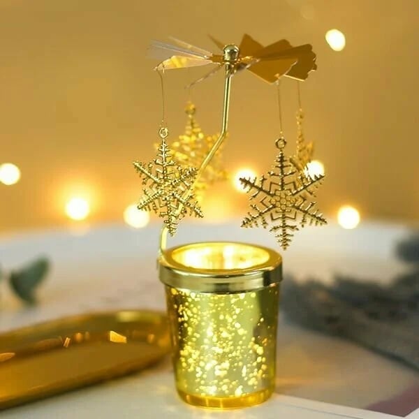 Christmas Rotary Scented Candle Holder