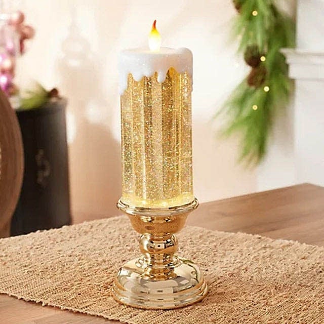 🎄 LED Candles  With Pedestal