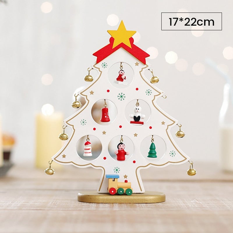 🎅DIY Wooden Mini Christmas Tree Set