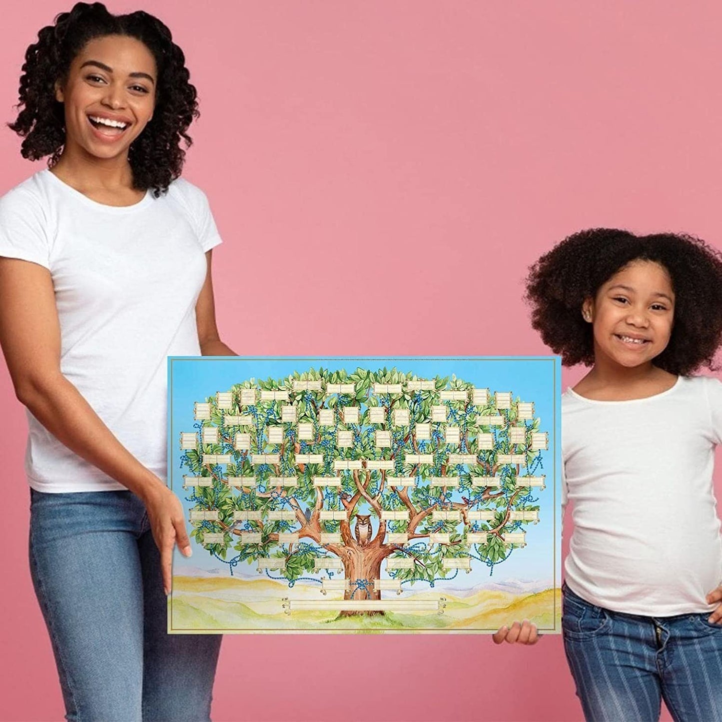 🔥Hot Sale 49% Off-Family Tree Chart Diy Gift