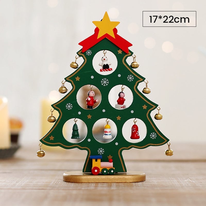 🎅DIY Wooden Mini Christmas Tree Set