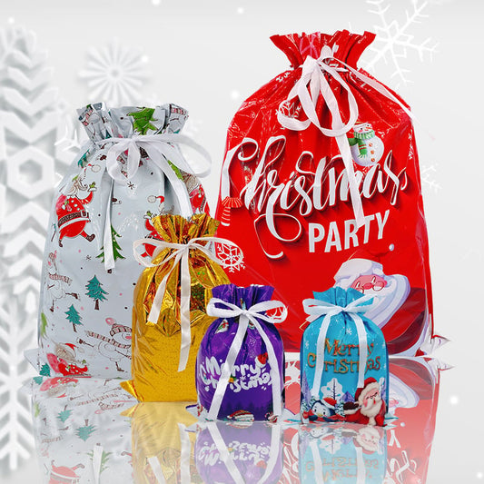 🎄Christmas Sale 60% OFF🎁Christmas Drawstring Gift Bags